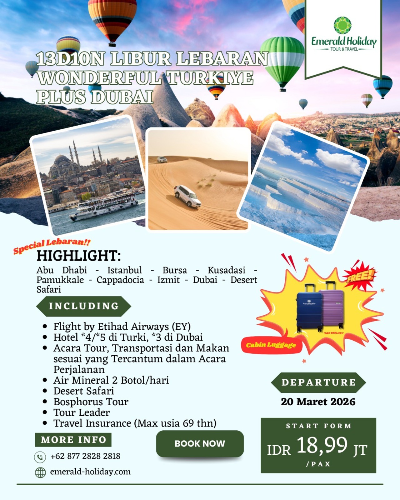 LEBARAN WONDERFUL TURKIYE PLUS DUBAI